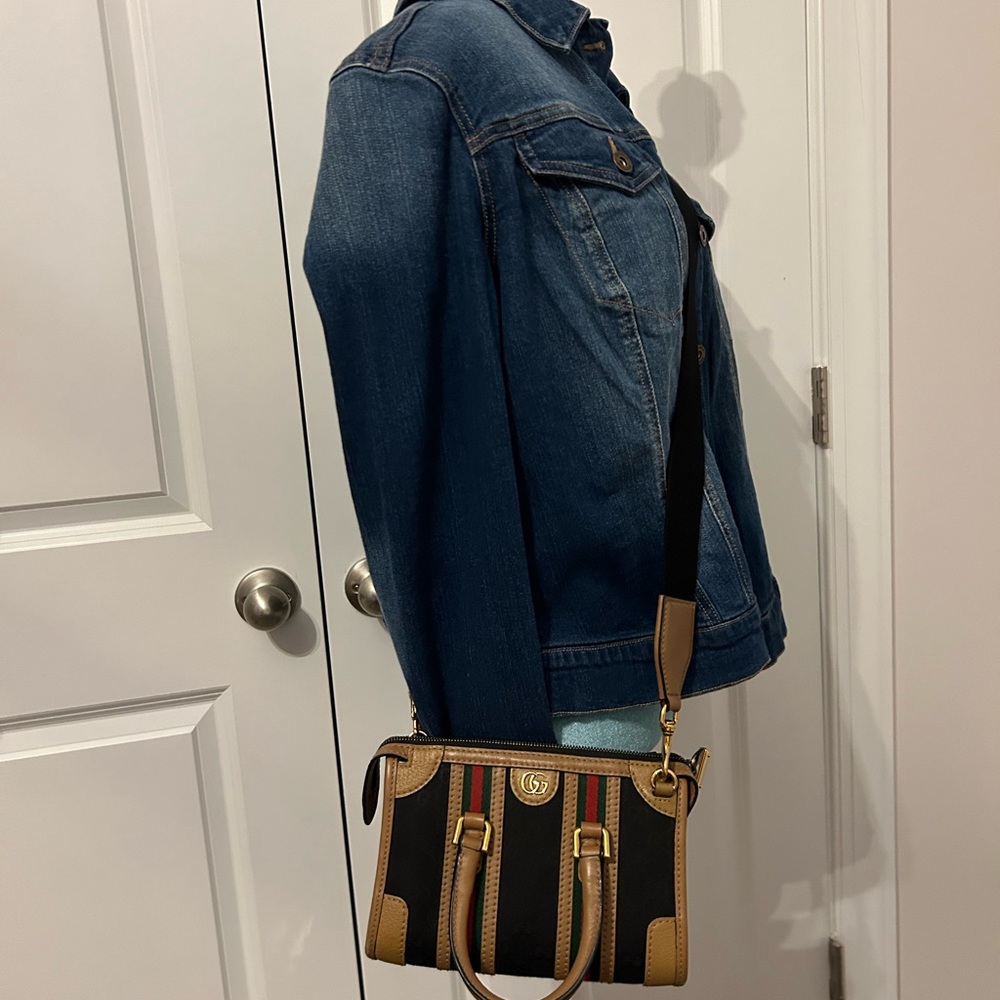 Gucci Mini GG Canvas Bauletto - Picture 4 of 15